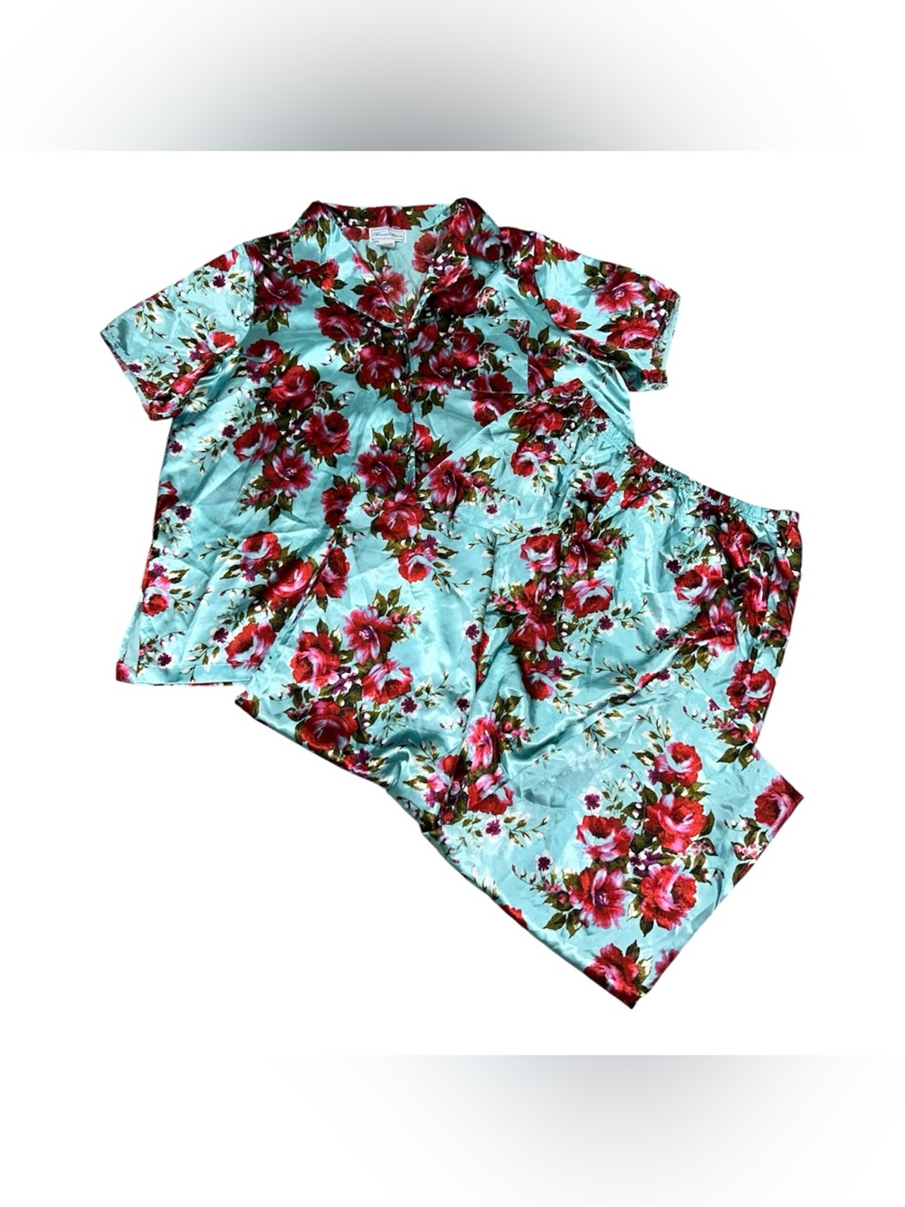 "Woman Within" Floral Pajama Set